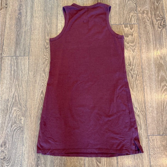 Lululemon Classic-Fit Cotton-Blend Dress Red Merlot - Picture 5 of 7